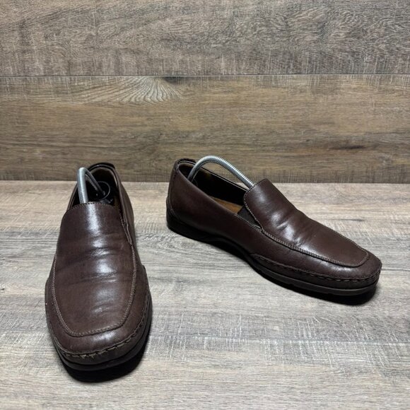 Mephisto Edlef Brown Leather Loafers Men's Size 10.5 - Picture 6 of 7